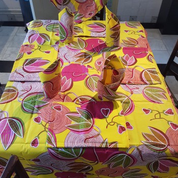 Picnic set, tulips design #024.  Prices vary depending on size