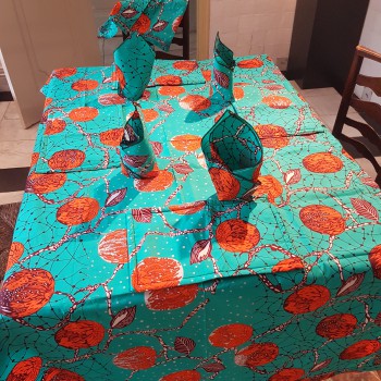 Picnic set pomegranate design #026. Prices vary depending on size.